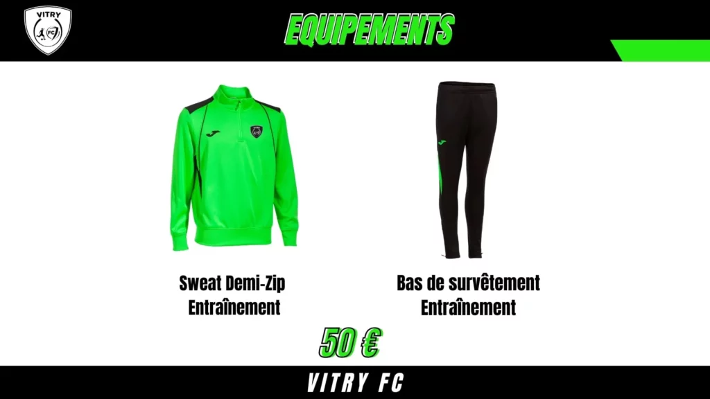 Photo 2 des produits de la boutique du Vitry FC