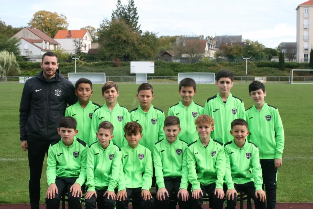 photo équipe U12 formation